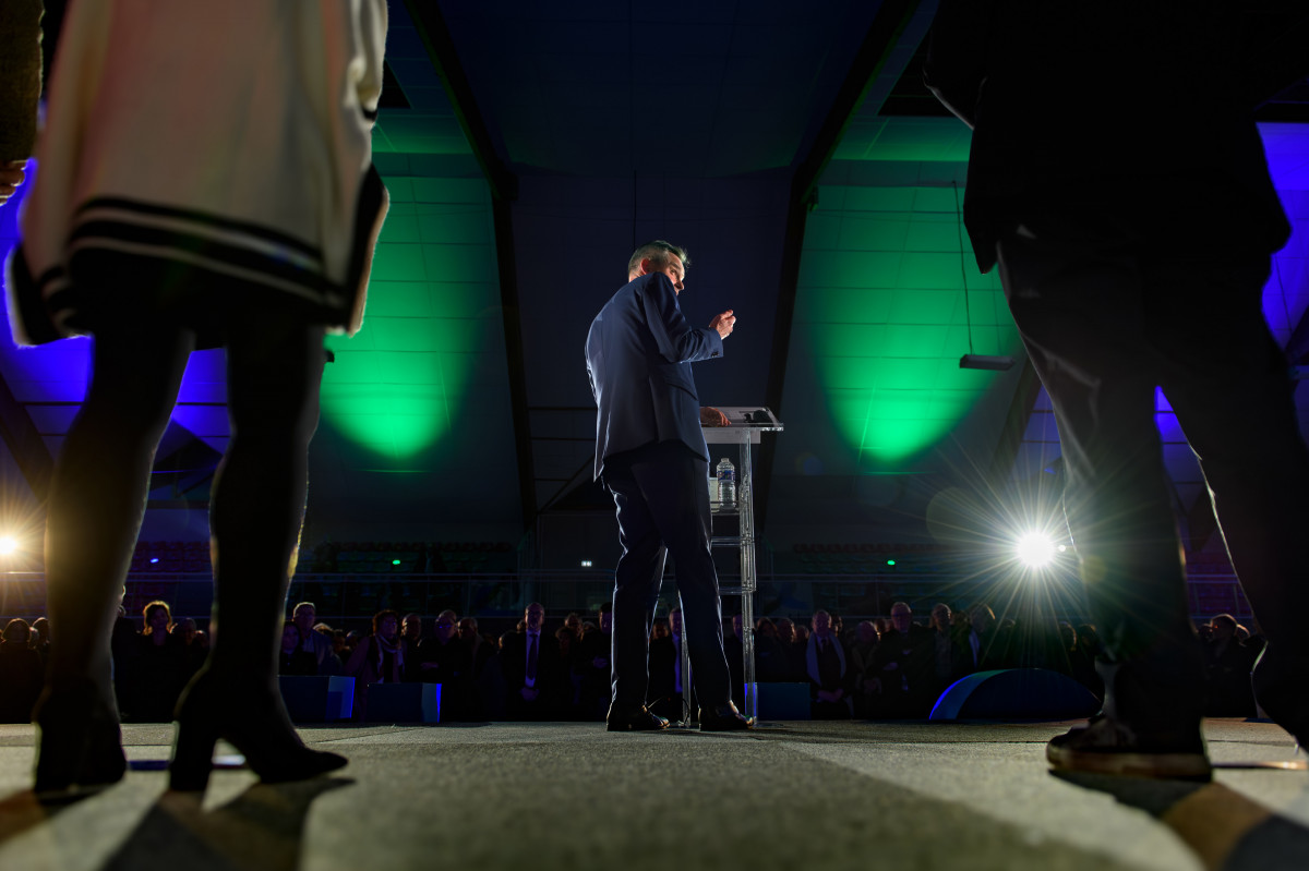David Margueritte, Président de l'Agglomération du Cotentin.